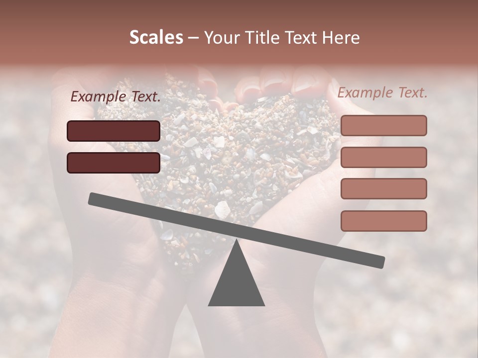 A Person Holding A Heart Shaped Object In Their Hands PowerPoint Template
