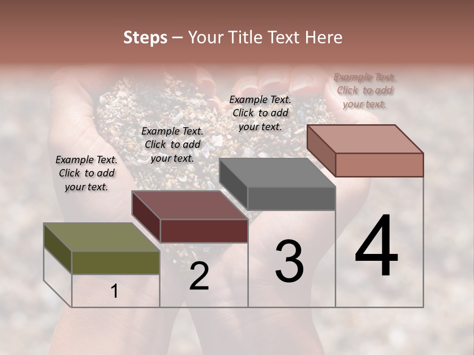 A Person Holding A Heart Shaped Object In Their Hands PowerPoint Template