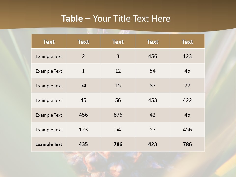 Fruit Produce Rwanda PowerPoint Template