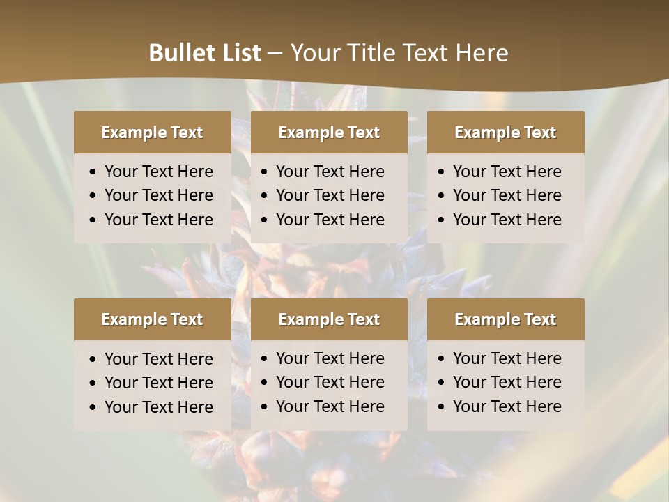 Fruit Produce Rwanda PowerPoint Template