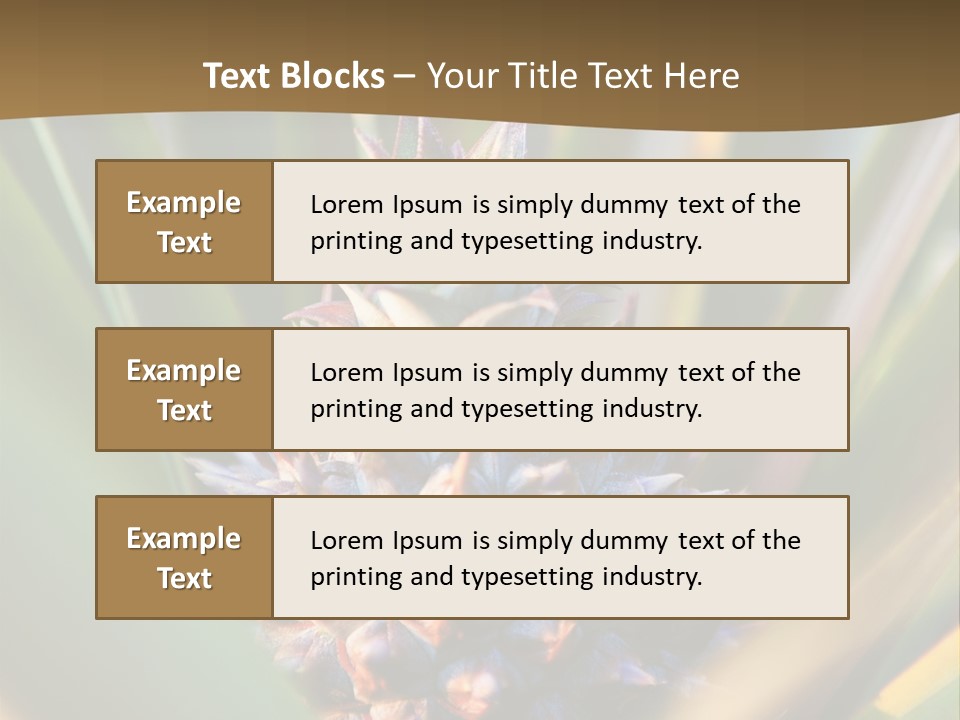 Fruit Produce Rwanda PowerPoint Template