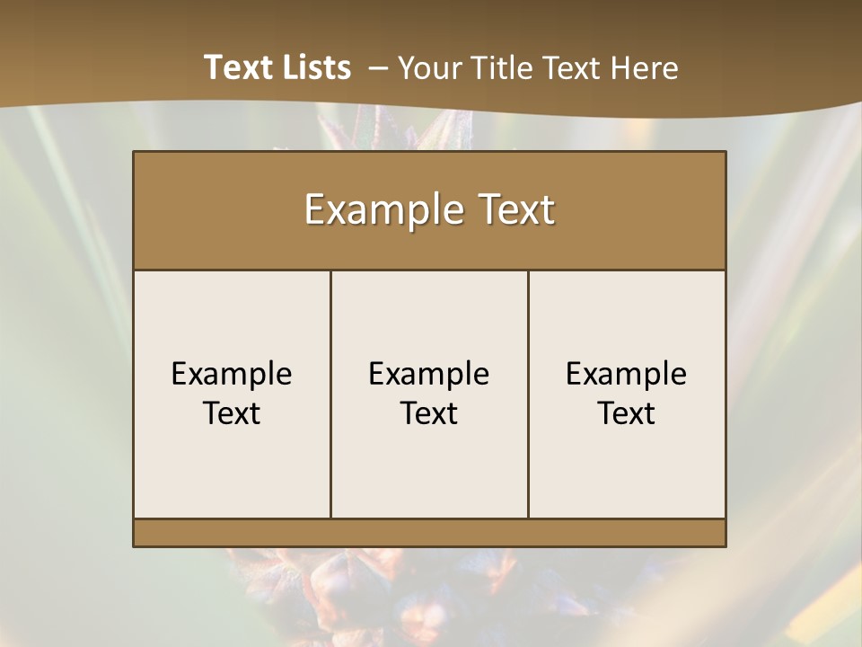 Fruit Produce Rwanda PowerPoint Template