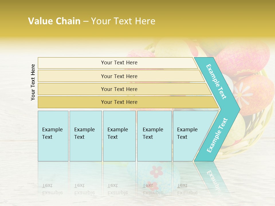 Floral Celebration Egg PowerPoint Template