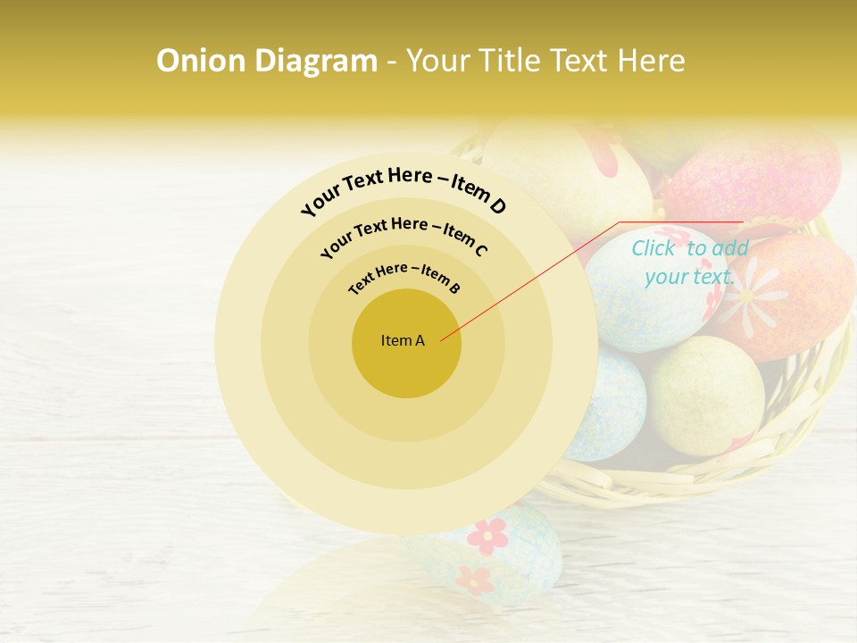 Floral Celebration Egg PowerPoint Template