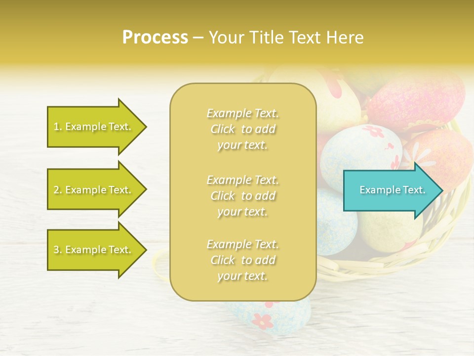 Floral Celebration Egg PowerPoint Template