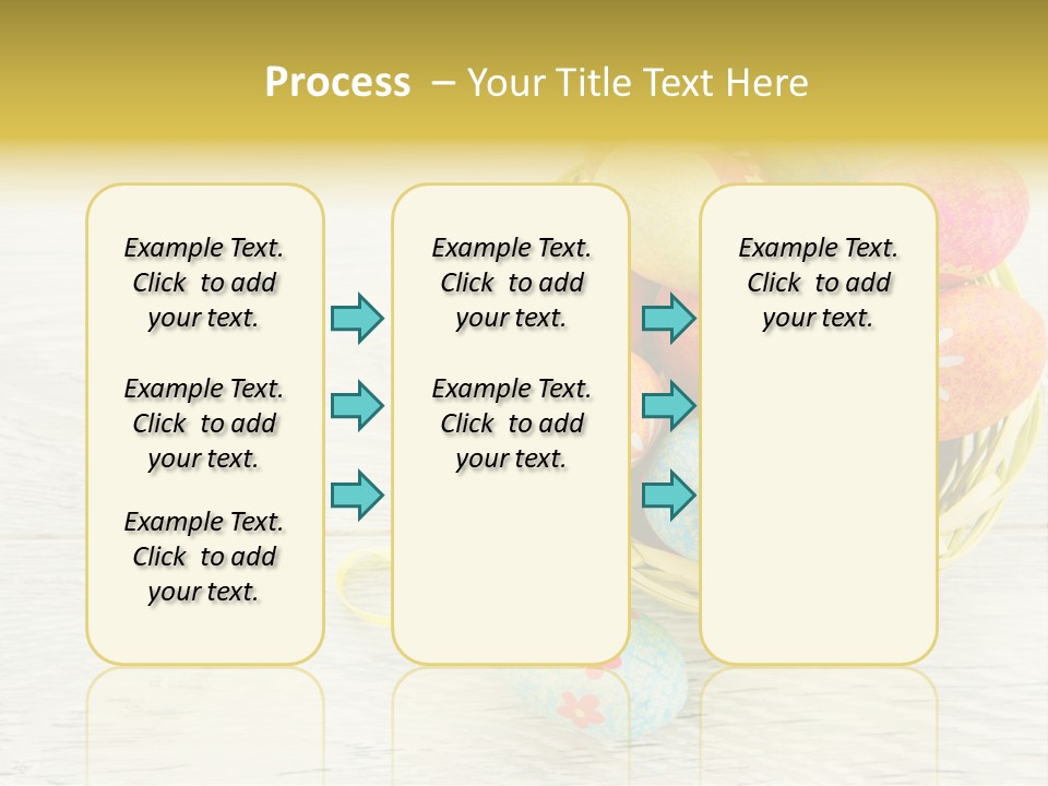 Floral Celebration Egg PowerPoint Template