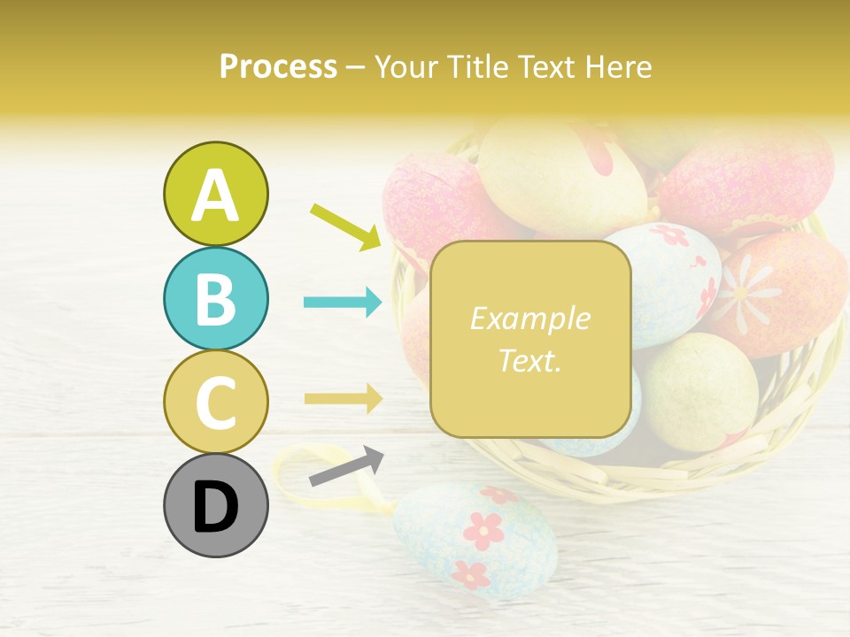 Floral Celebration Egg PowerPoint Template