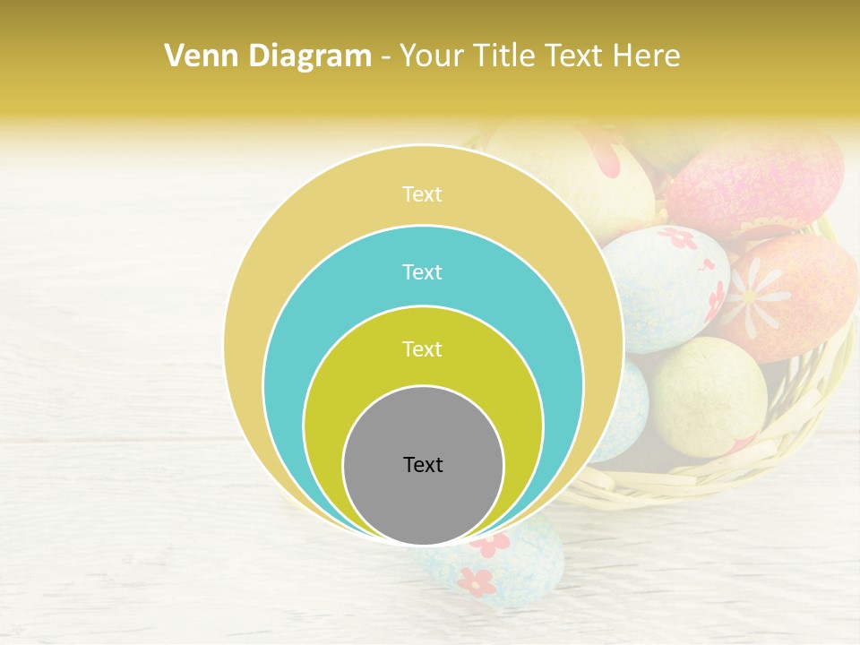 Floral Celebration Egg PowerPoint Template