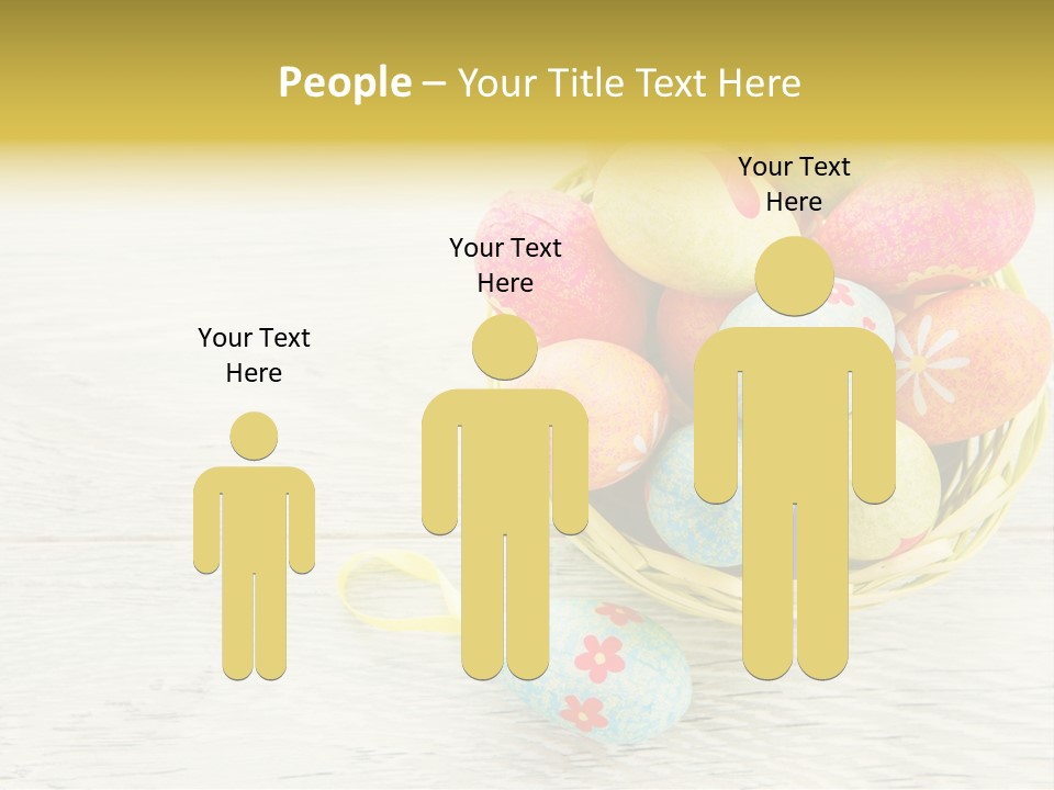 Floral Celebration Egg PowerPoint Template