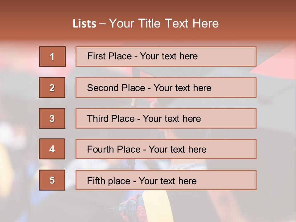 People Diversity Congratulations PowerPoint Template