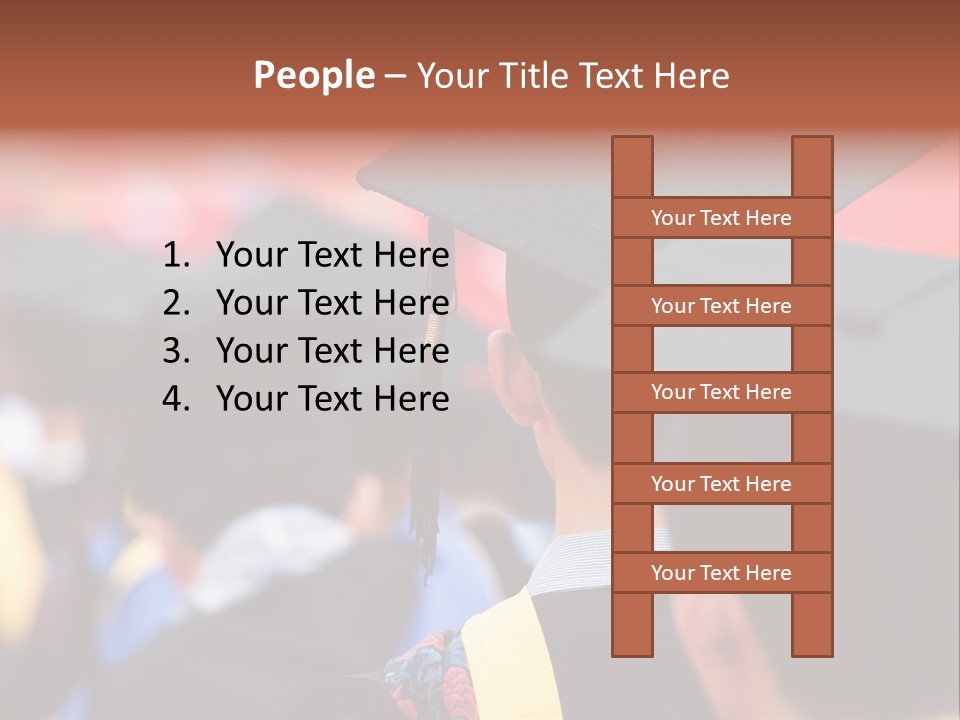 People Diversity Congratulations PowerPoint Template