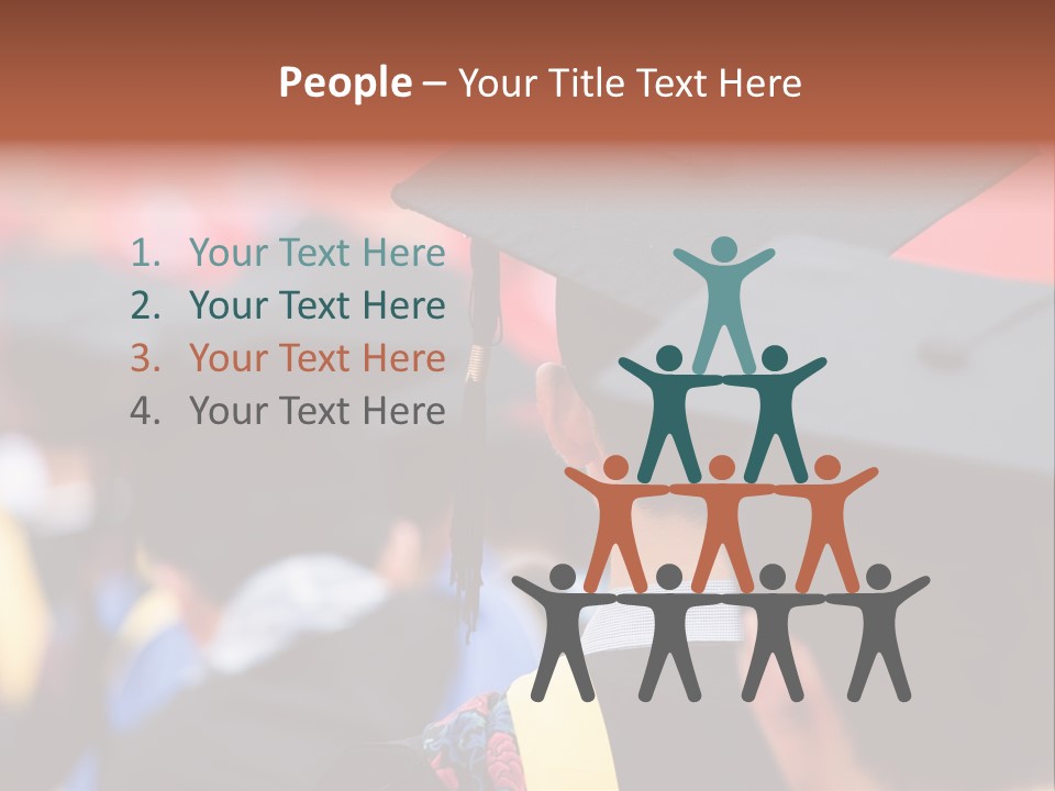 People Diversity Congratulations PowerPoint Template
