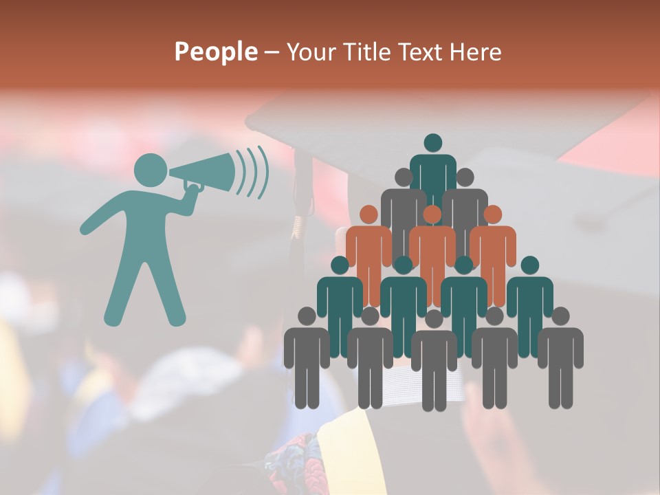 People Diversity Congratulations PowerPoint Template