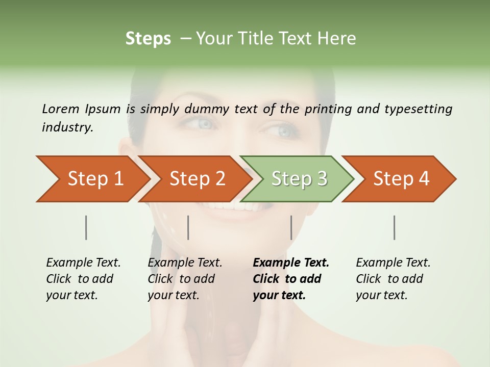 Procedure Lift Antiaging PowerPoint Template