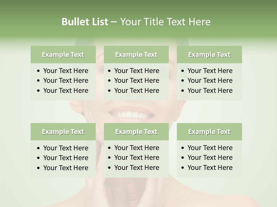 Procedure Lift Antiaging PowerPoint Template