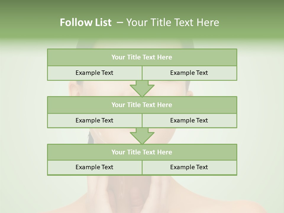 Procedure Lift Antiaging PowerPoint Template