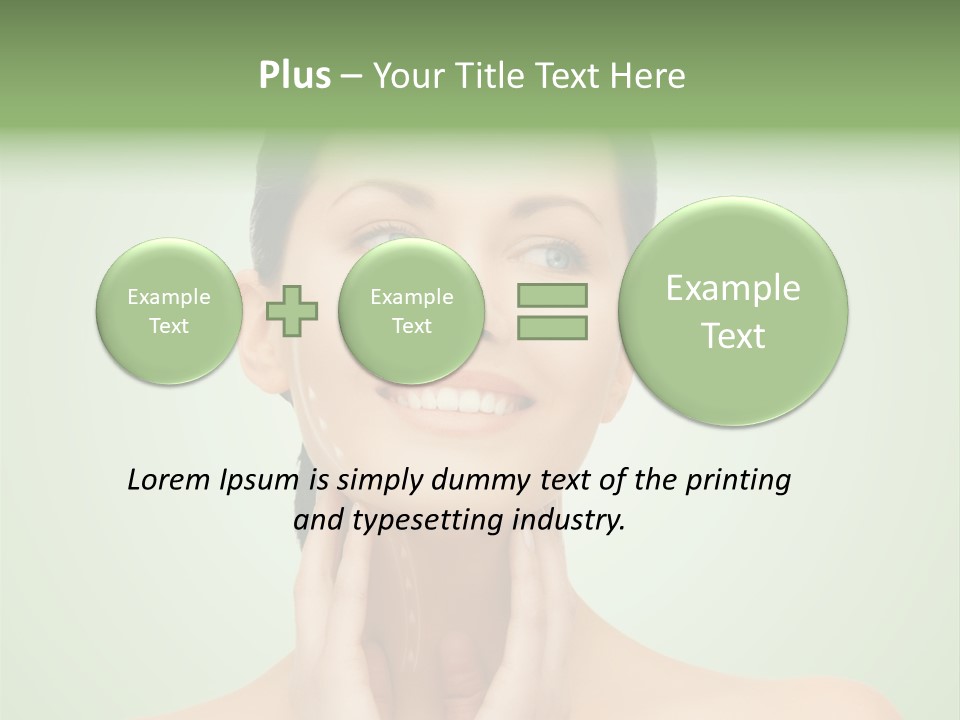 Procedure Lift Antiaging PowerPoint Template