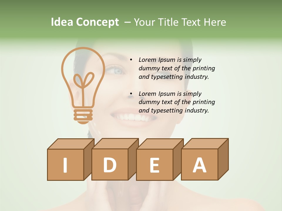 Procedure Lift Antiaging PowerPoint Template