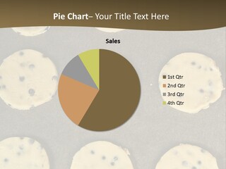 Round Cookie Baking Tray PowerPoint Template