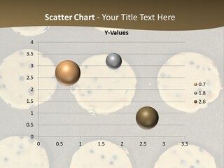 Round Cookie Baking Tray PowerPoint Template