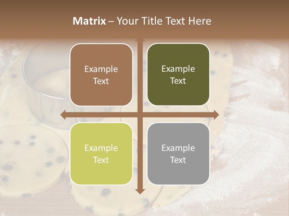 Flour Chip Food PowerPoint Template