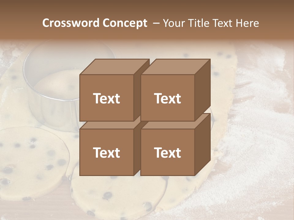 Flour Chip Food PowerPoint Template