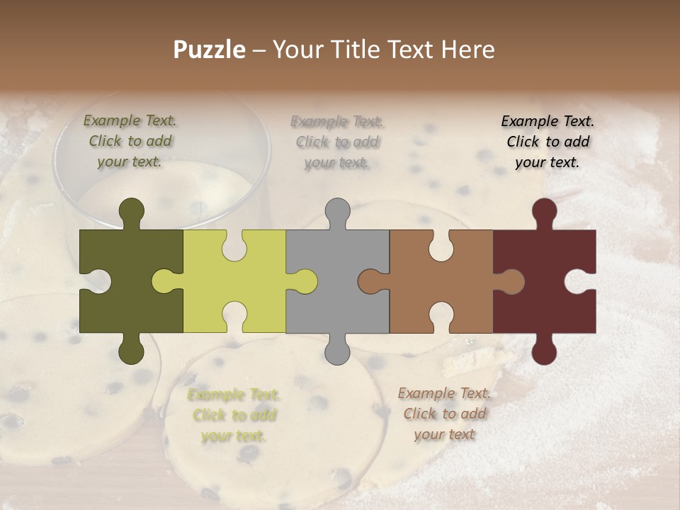 Flour Chip Food PowerPoint Template