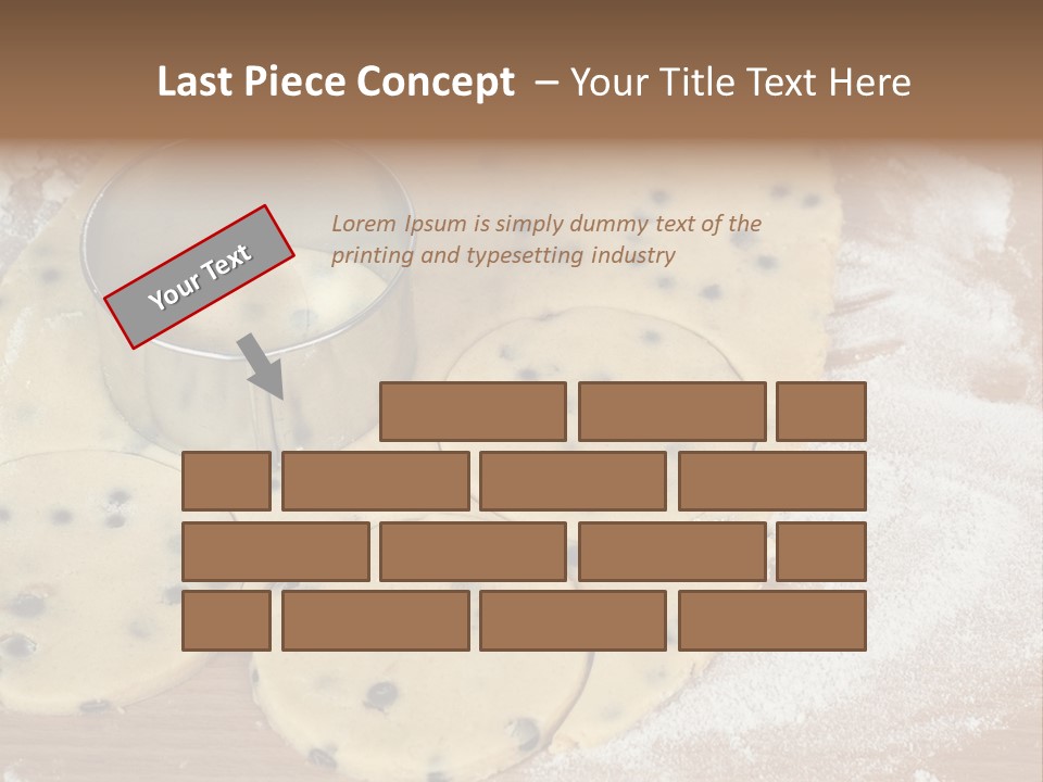Flour Chip Food PowerPoint Template