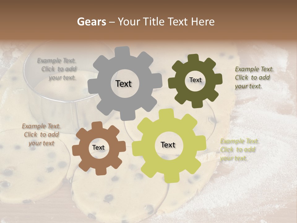 Flour Chip Food PowerPoint Template