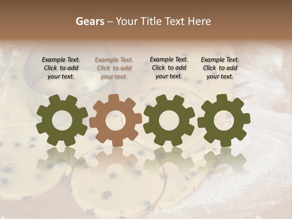 Flour Chip Food PowerPoint Template