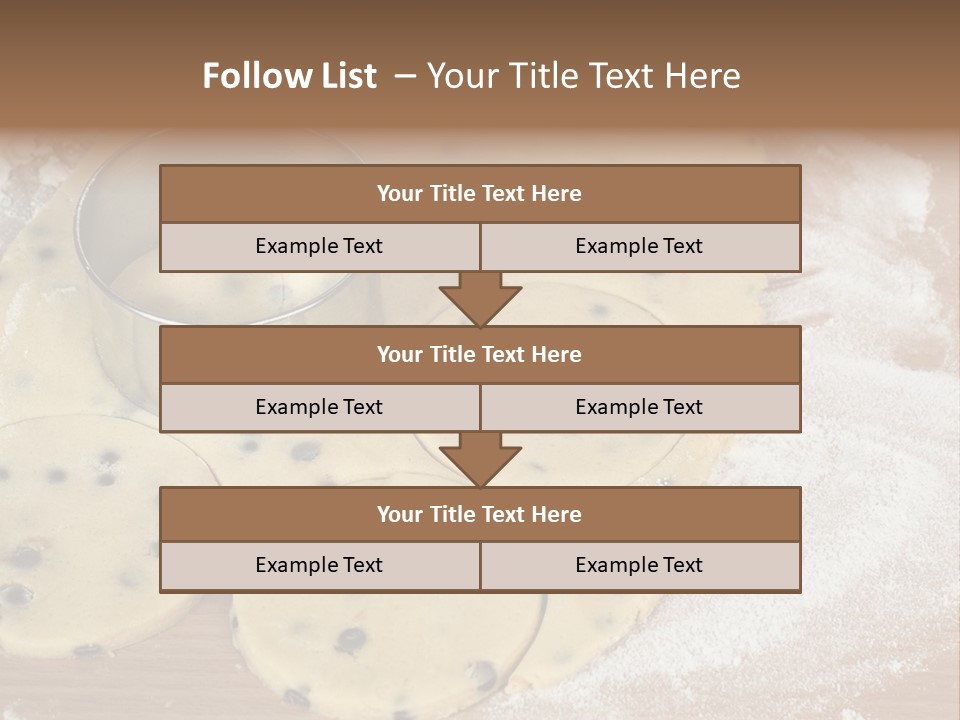 Flour Chip Food PowerPoint Template