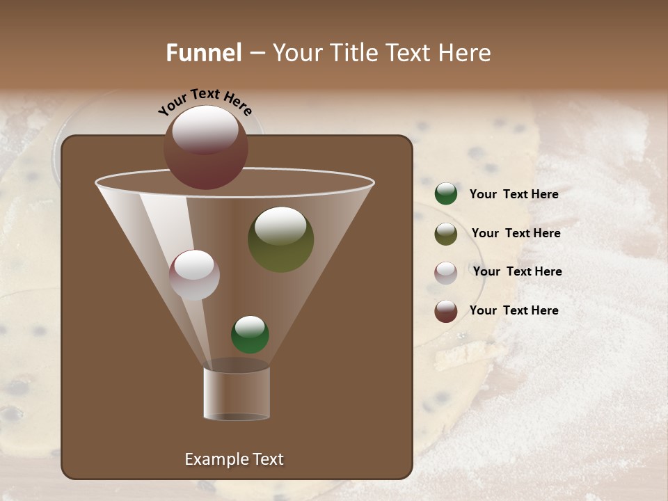 Flour Chip Food PowerPoint Template