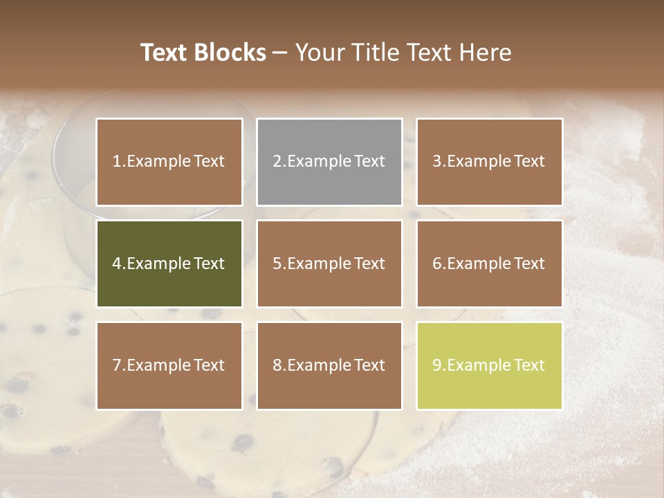 Flour Chip Food PowerPoint Template