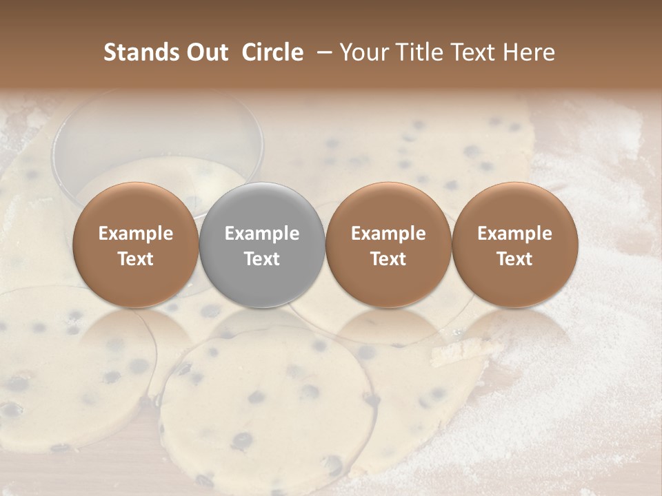 Flour Chip Food PowerPoint Template