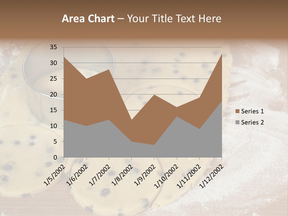 Flour Chip Food PowerPoint Template