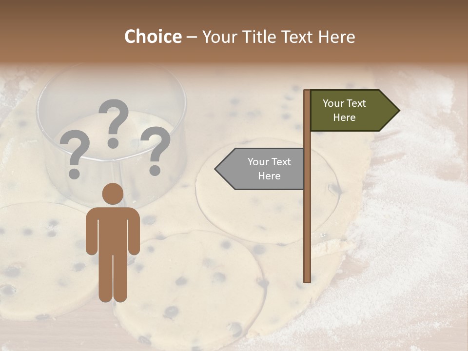 Flour Chip Food PowerPoint Template