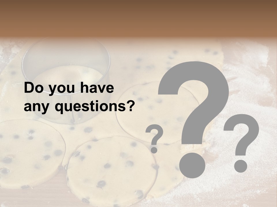 Flour Chip Food PowerPoint Template