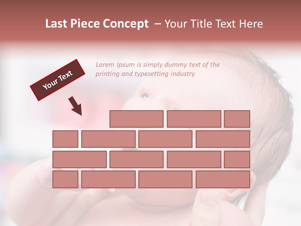 Relationship Wonderment Woman PowerPoint Template