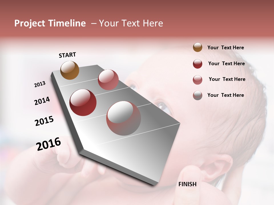 Relationship Wonderment Woman PowerPoint Template