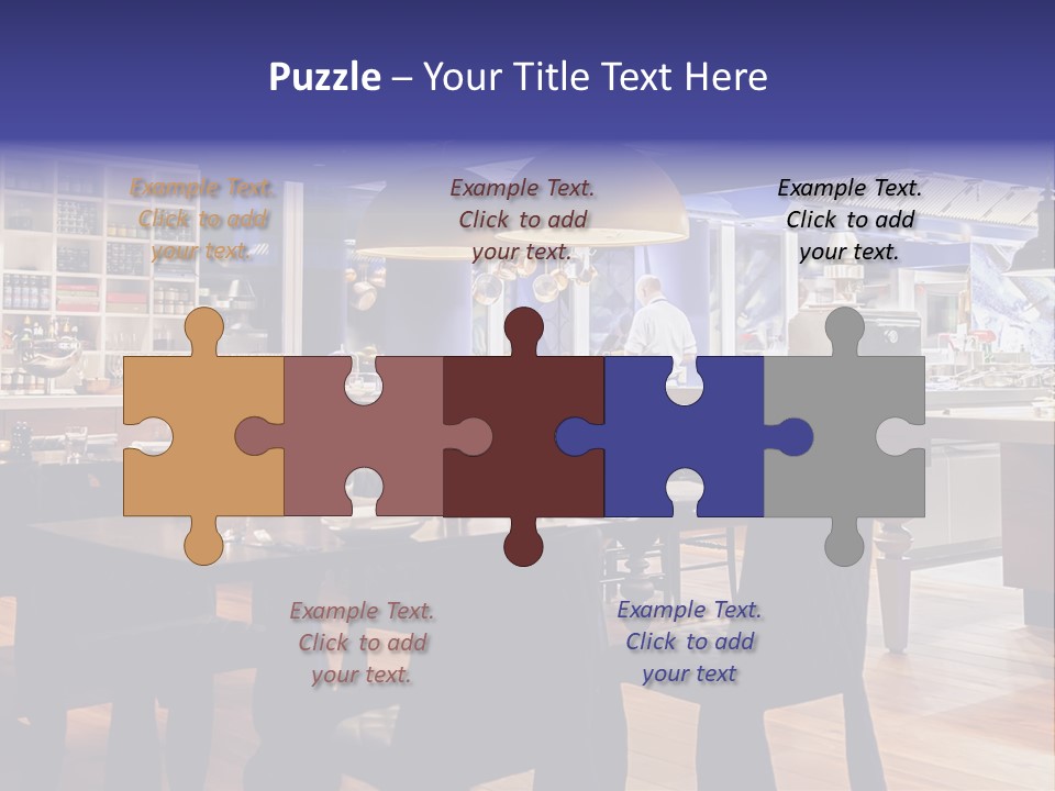 Decoration Lights Hotel PowerPoint Template