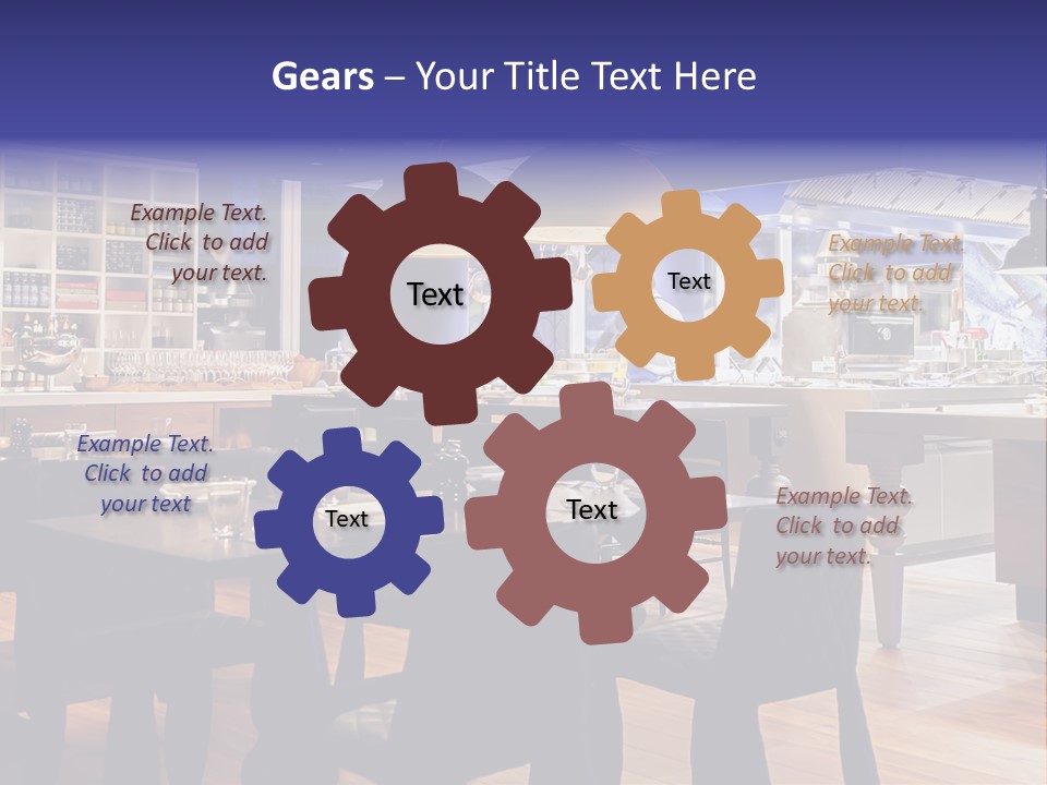 Decoration Lights Hotel PowerPoint Template