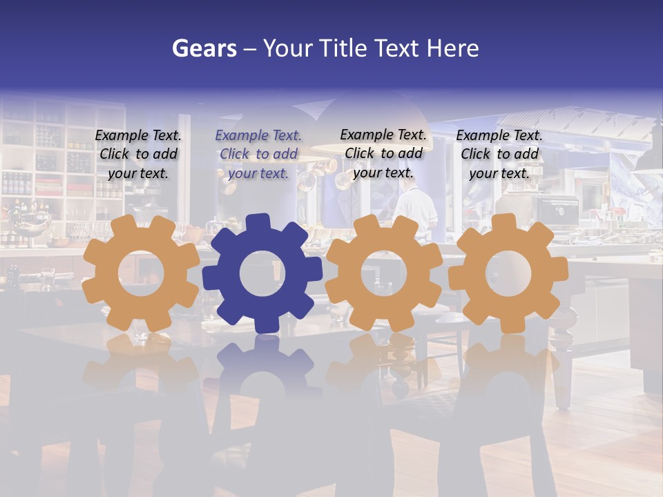 Decoration Lights Hotel PowerPoint Template