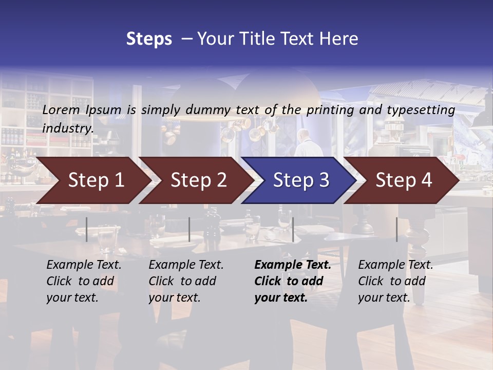 Decoration Lights Hotel PowerPoint Template