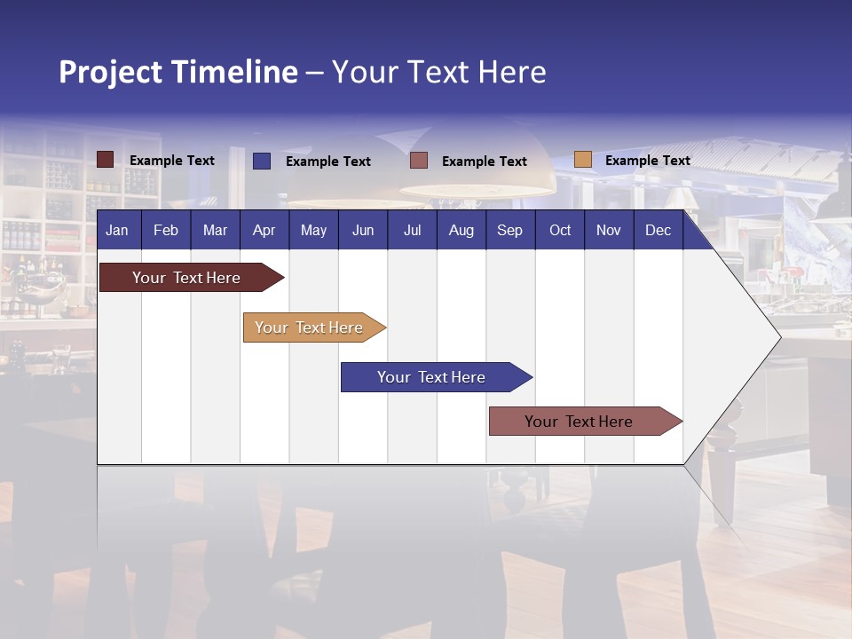 Decoration Lights Hotel PowerPoint Template