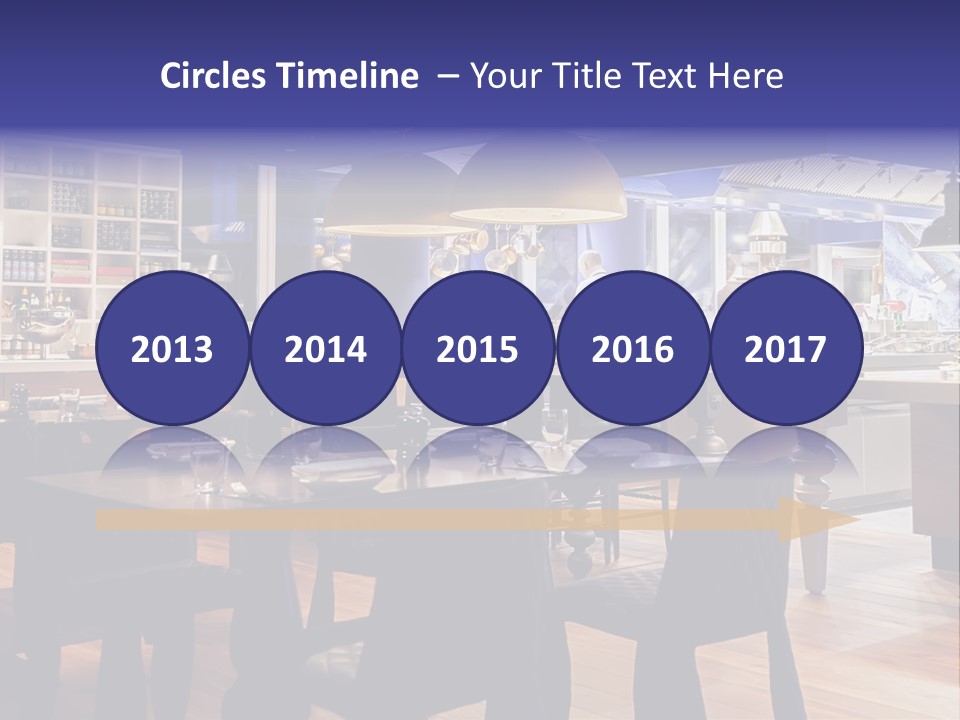 Decoration Lights Hotel PowerPoint Template