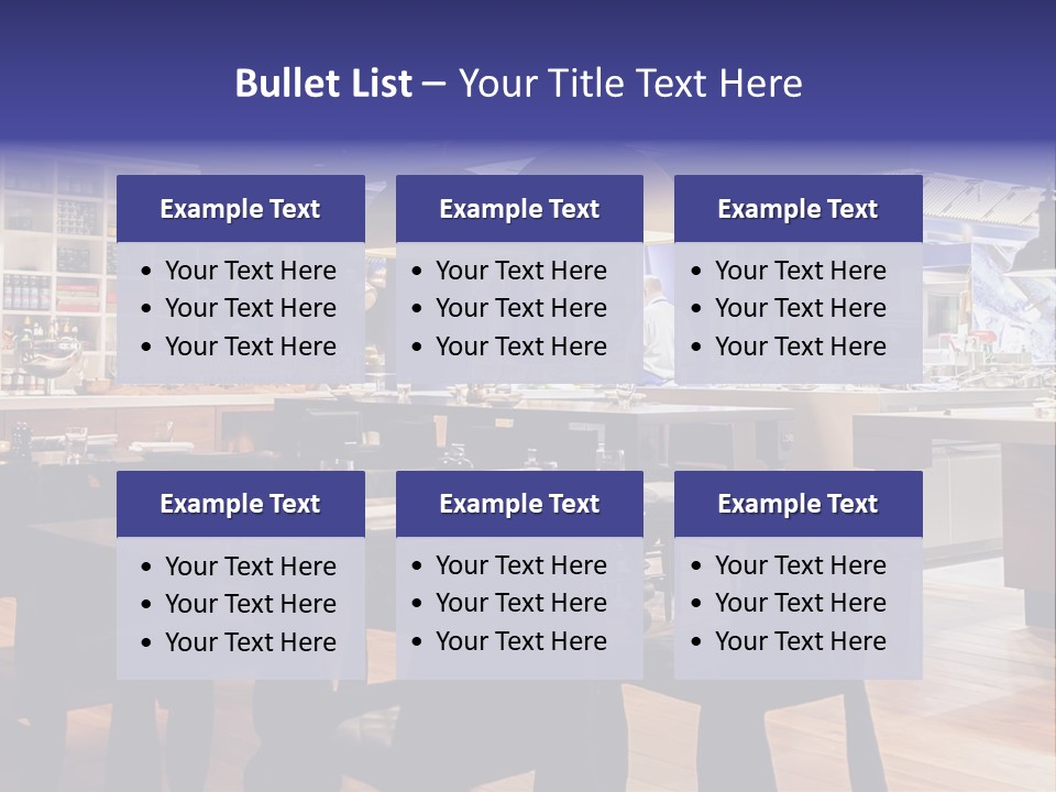 Decoration Lights Hotel PowerPoint Template