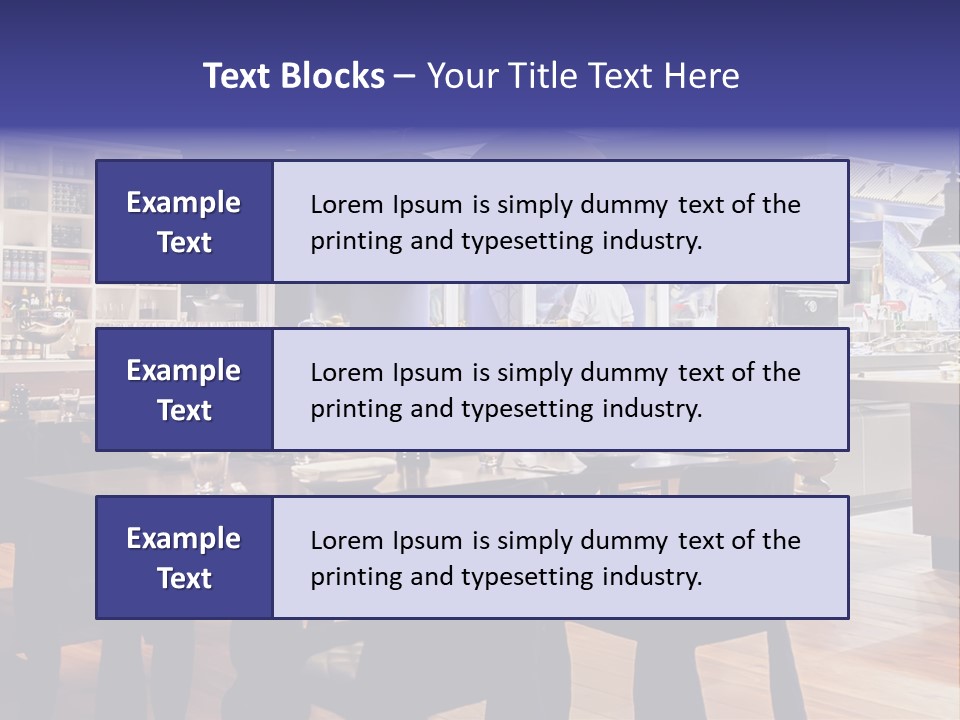 Decoration Lights Hotel PowerPoint Template