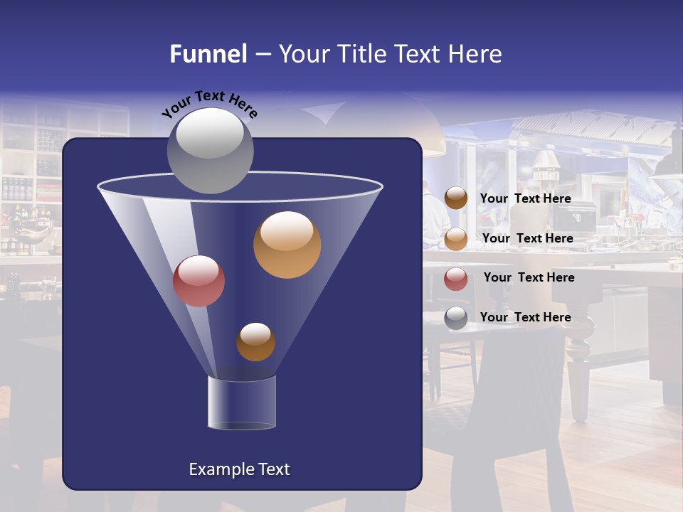 Decoration Lights Hotel PowerPoint Template