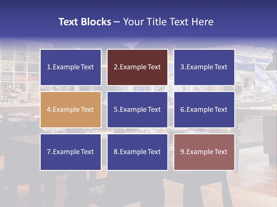 Decoration Lights Hotel PowerPoint Template