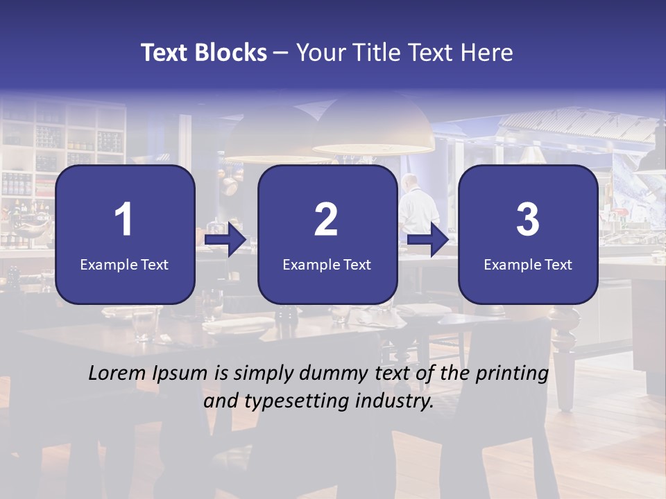 Decoration Lights Hotel PowerPoint Template